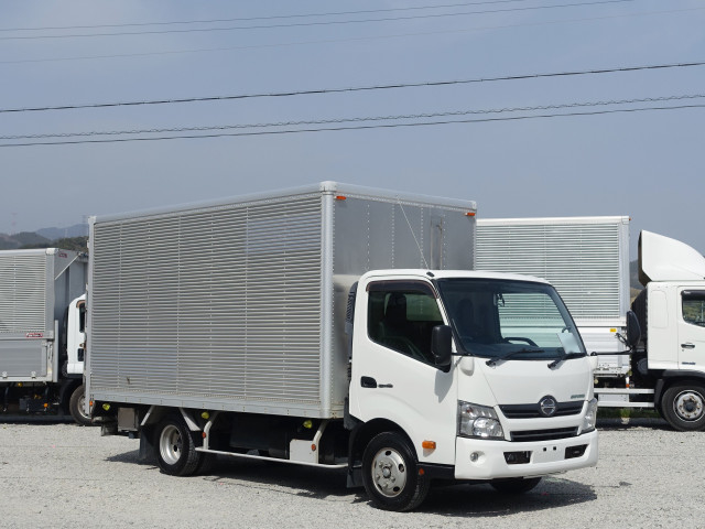 日野 デュトロ 小型 アルミバン ワイドロング TKG-XZU710M