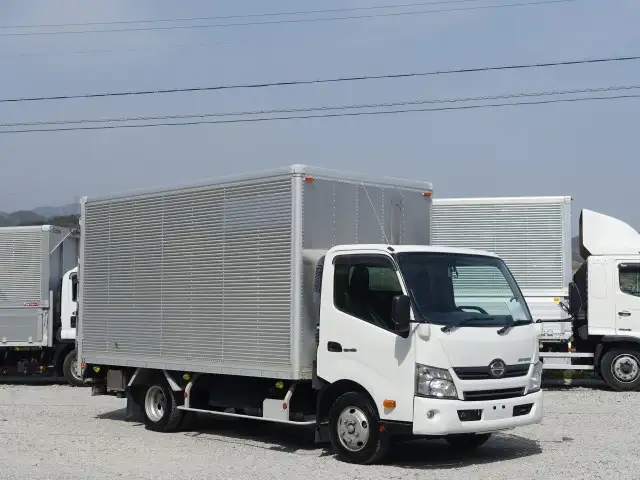 日野 デュトロ 小型 アルミバン パワーゲート TKG-XZU710M｜画像1
