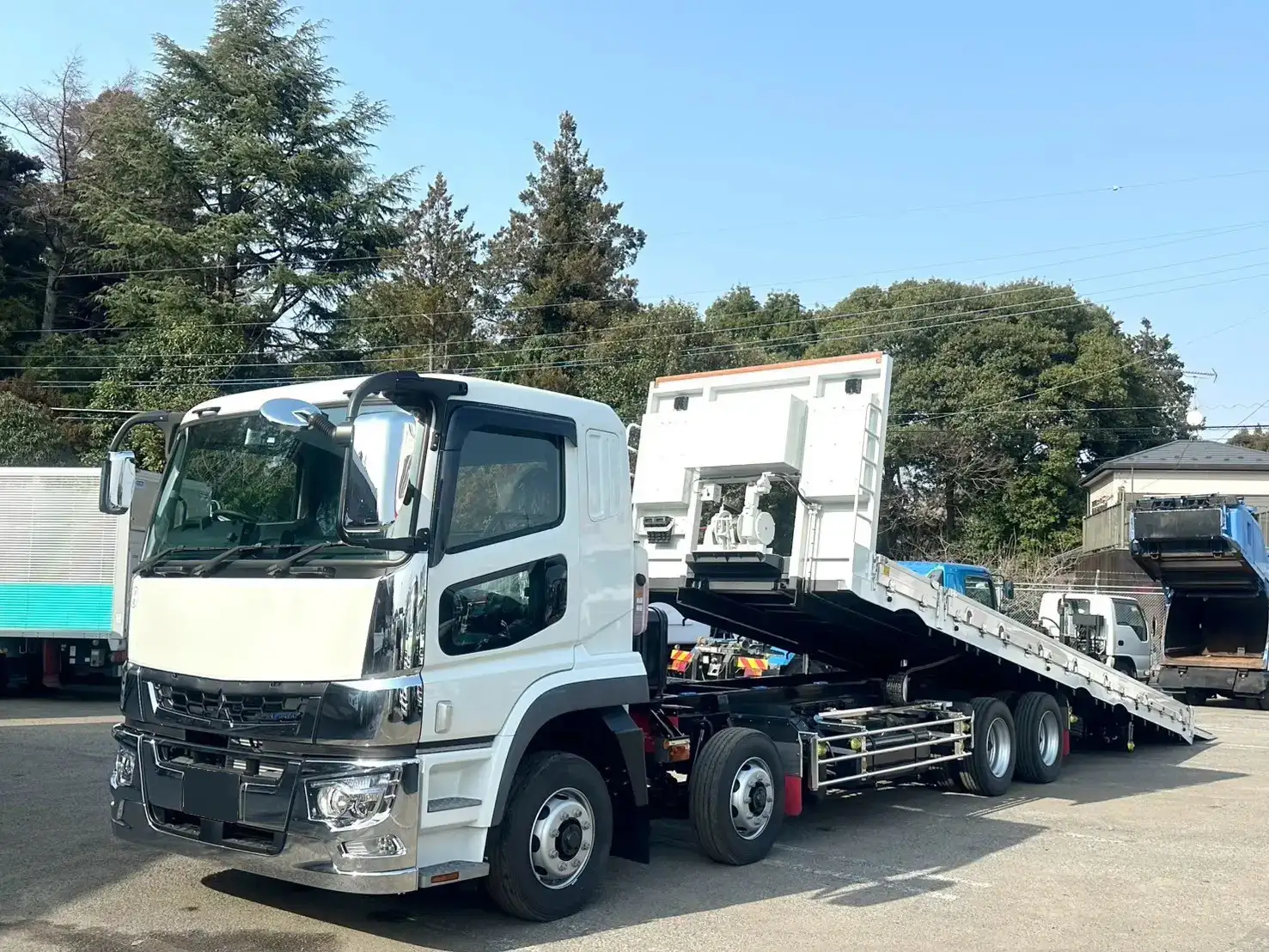 三菱 スーパーグレート 大型 車両重機運搬 ラジコン ウインチ｜画像1