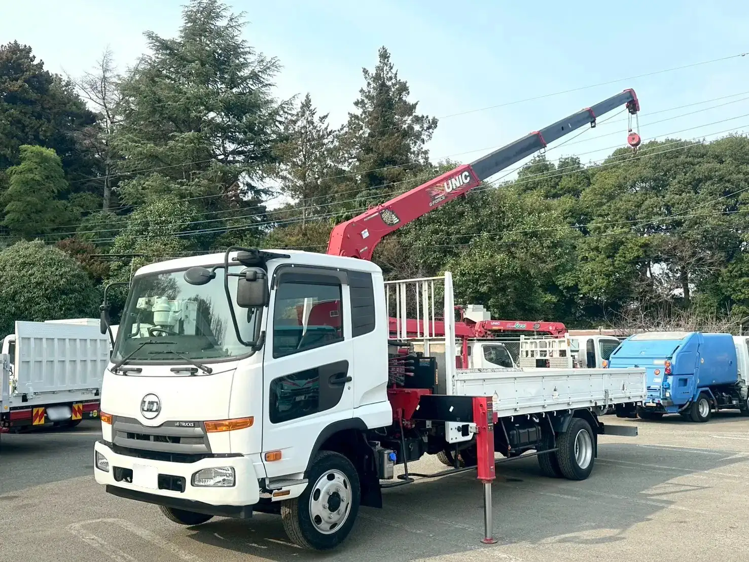 日産UD コンドル 中型/増トン クレーン付 4段 ラジコンの中古トラック画像1