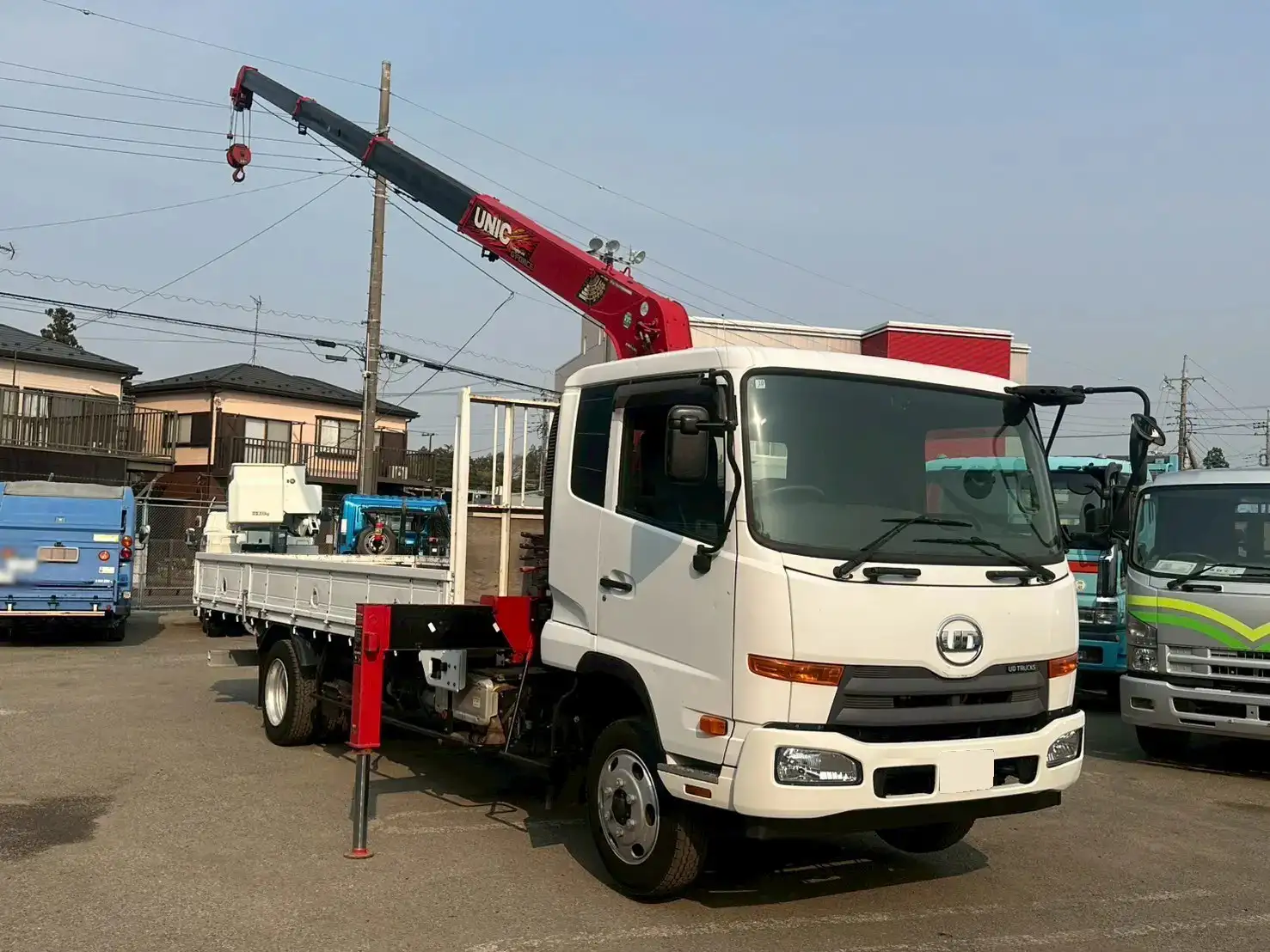 日産UD コンドル 中型/増トン クレーン付 4段 ラジコンの中古トラック画像2