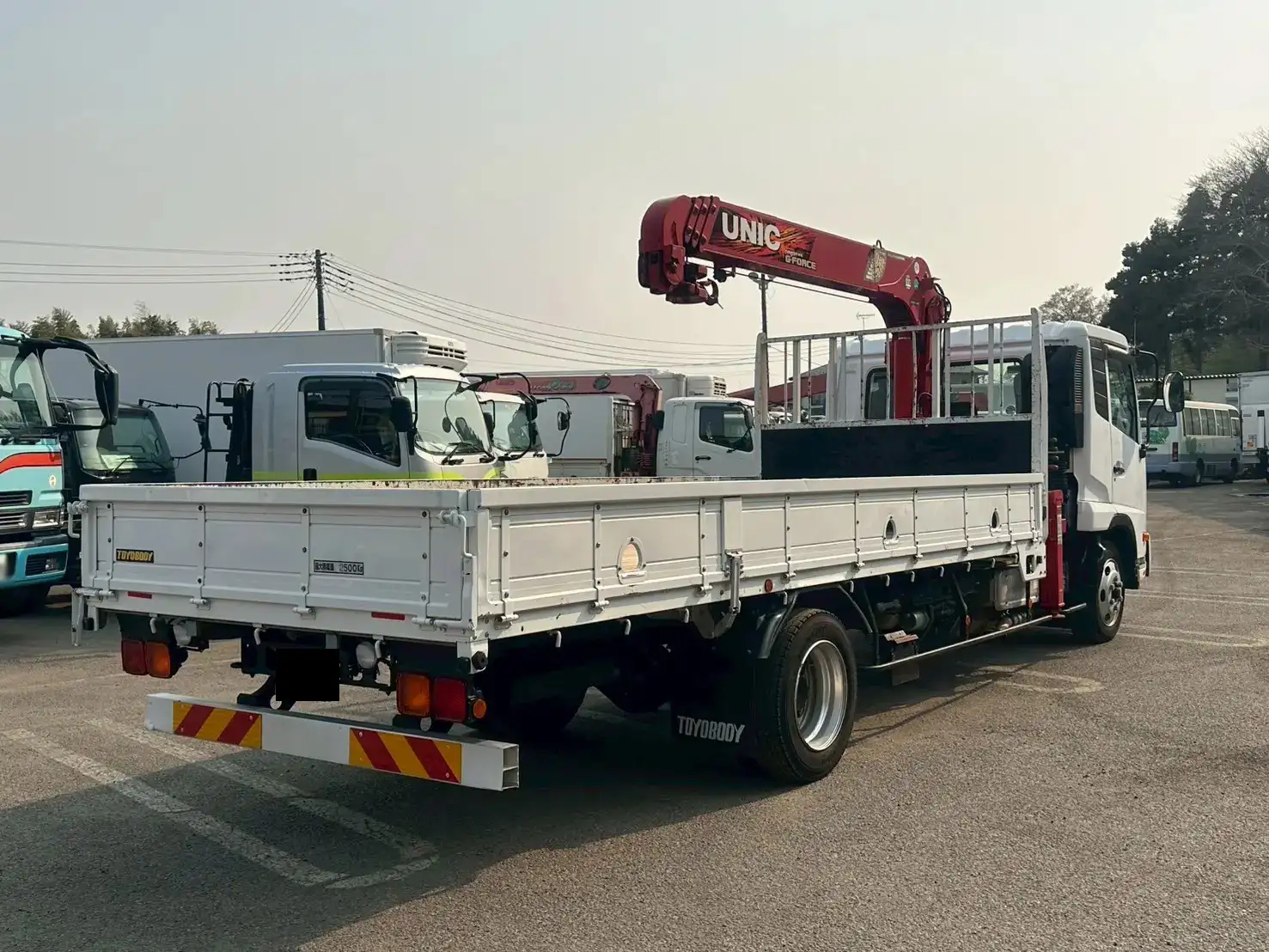 日産UD コンドル 中型/増トン クレーン付 4段 ラジコンの中古トラック画像3
