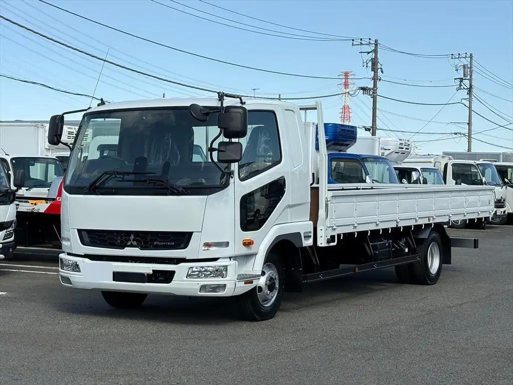 三菱 ファイター 中型/増トン 平ボディ ベッド 2KG-FK62F｜画像1