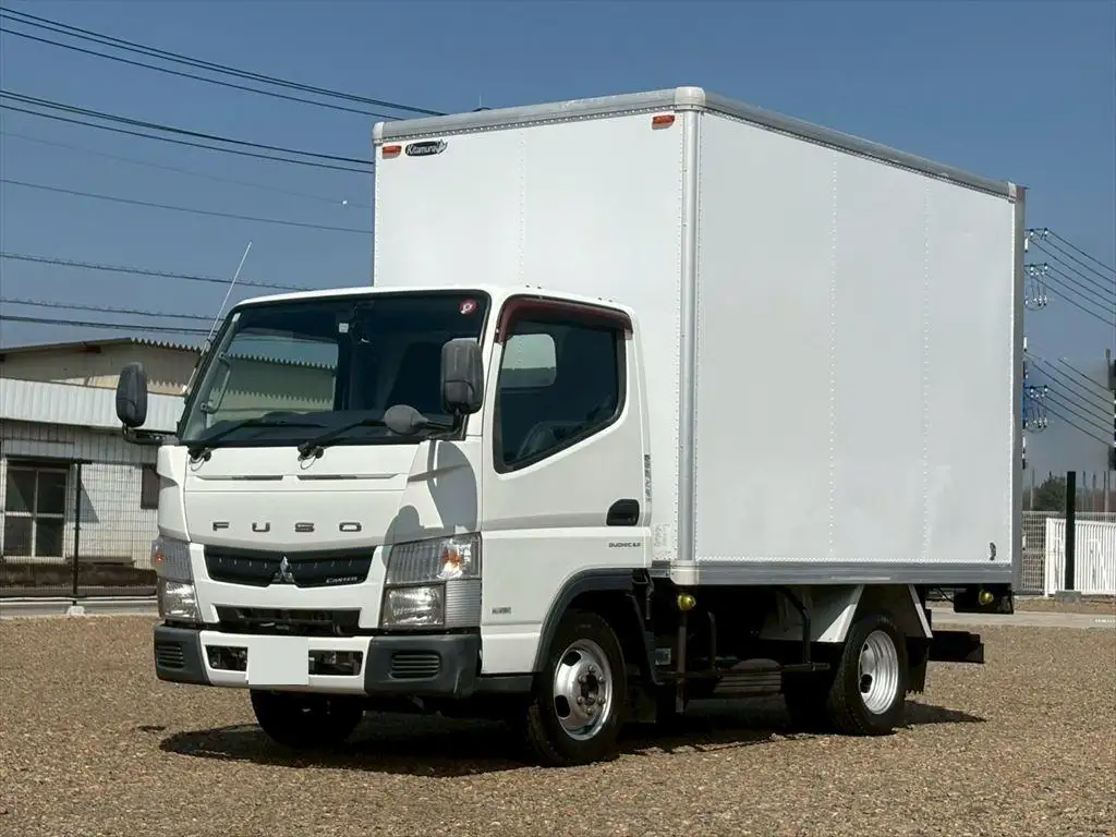 三菱 キャンター 小型 アルミバン 3枚観音 TPG-FBA00｜画像1