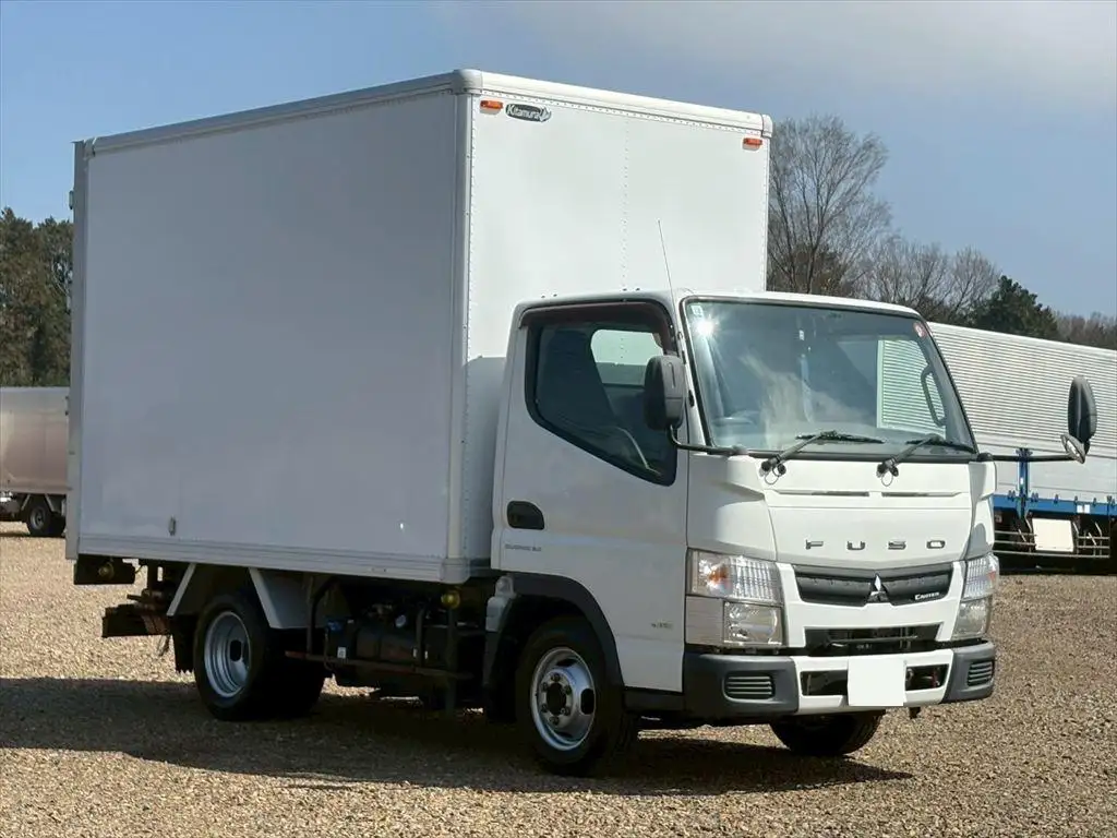 三菱 キャンター 小型 アルミバン 3枚観音 TPG-FBA00の中古トラック画像2