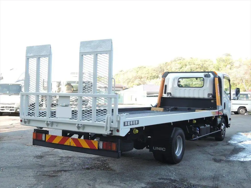 いすゞ エルフ 小型 車両重機運搬 ラジコン ウインチの中古トラック画像3