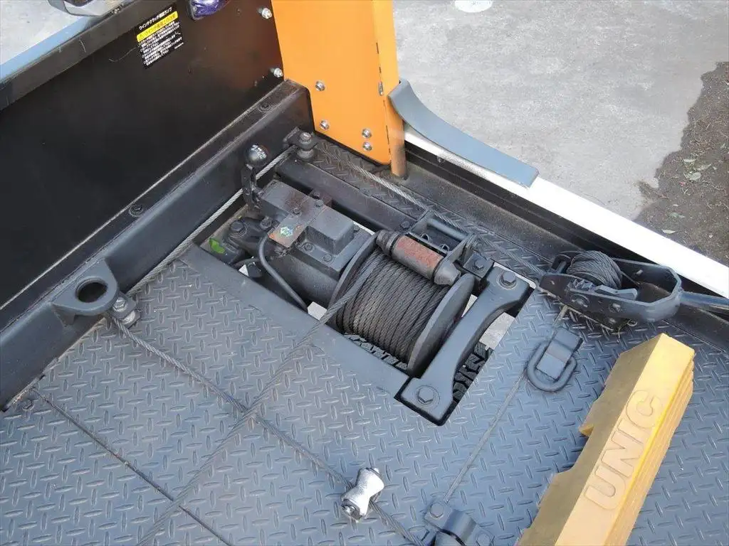 いすゞ エルフ 小型 車両重機運搬 ラジコン ウインチの中古トラック画像9