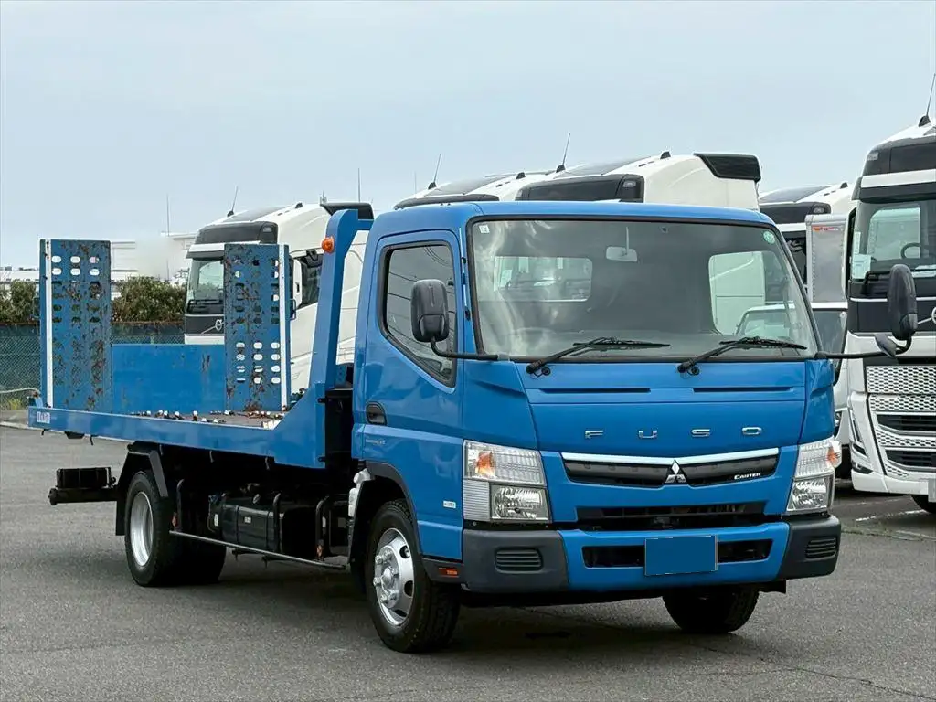 三菱 キャンター 小型 車両重機運搬 ラジコン ウインチの中古トラック画像2