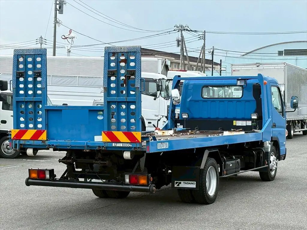 三菱 キャンター 小型 車両重機運搬 ラジコン ウインチの中古トラック画像3