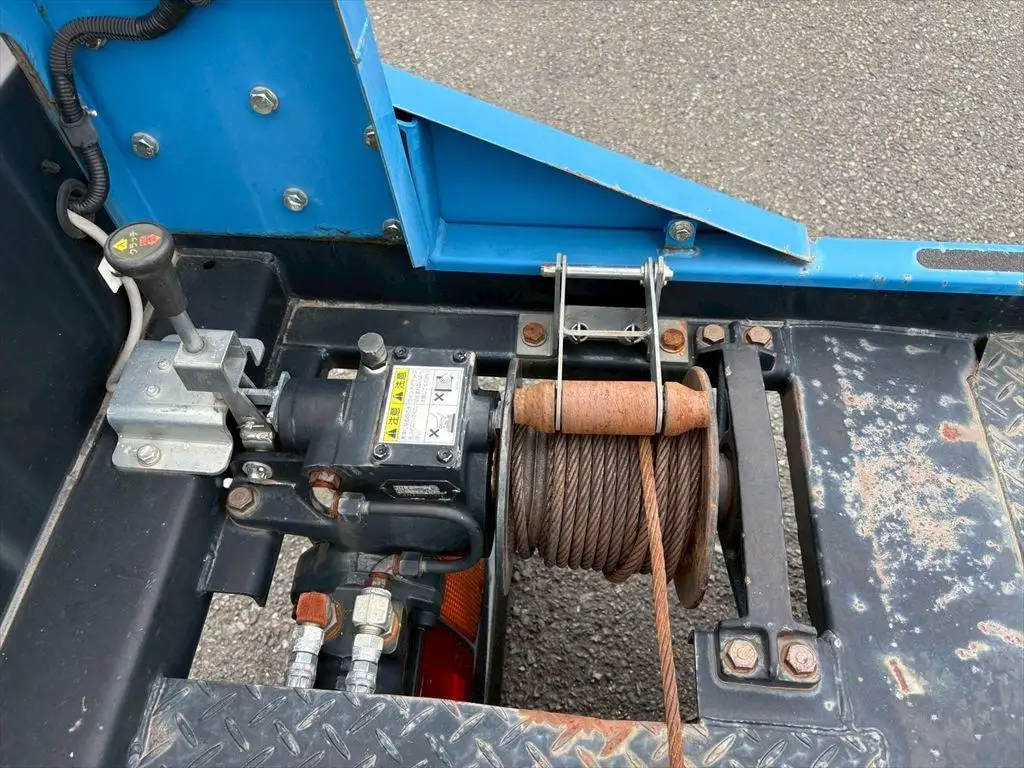三菱 キャンター 小型 車両重機運搬 ラジコン ウインチの中古トラック画像9