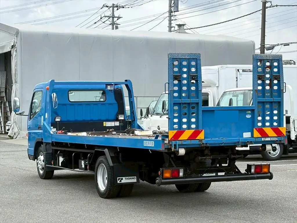 三菱 キャンター 小型 車両重機運搬 ラジコン ウインチの中古トラック画像4