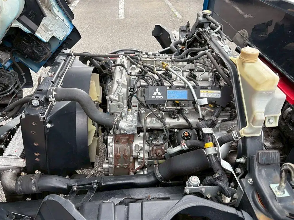 三菱 キャンター 小型 車両重機運搬 ラジコン ウインチの中古トラック画像20