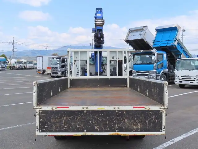 三菱 キャンター 小型 クレーン付 床鉄板 6段の中古トラック画像8