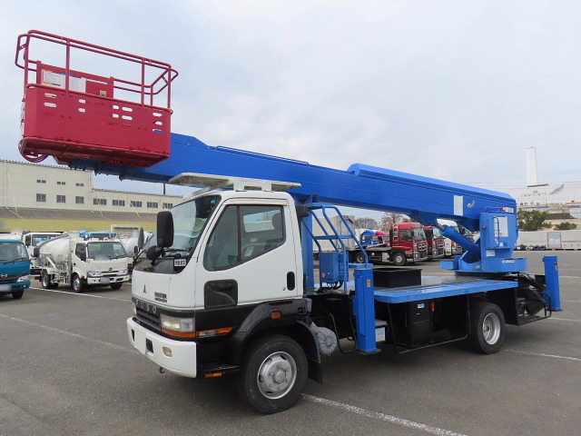 三菱 ファイター 中型/増トン 高所・建柱車 高所作業車 KK-FH21HG