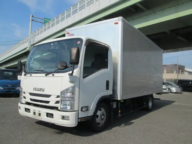 いすゞ エルフ 小型 アルミバン ジョルダー TRG-NPR85ANの中古トラック画像1