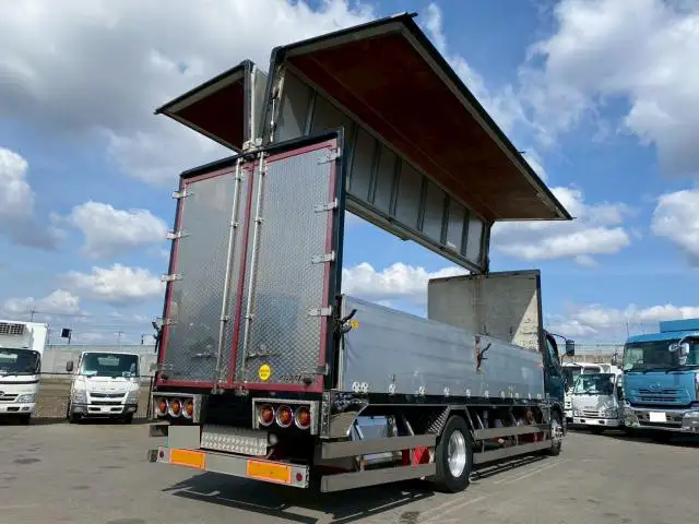 三菱 ファイター 中型/増トン ウイング ベッド カスタムの中古トラック画像6