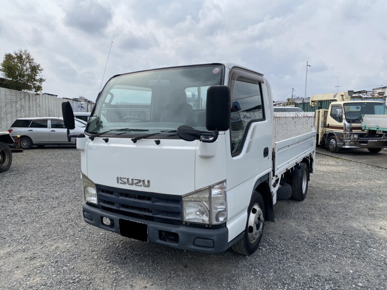 いすゞ エルフ 小型 平ボディ 10尺 BKG-NJR85A