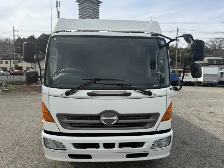 日野 レンジャー 中型/増トン 平ボディ アルミブロック ベッドの中古トラック画像2