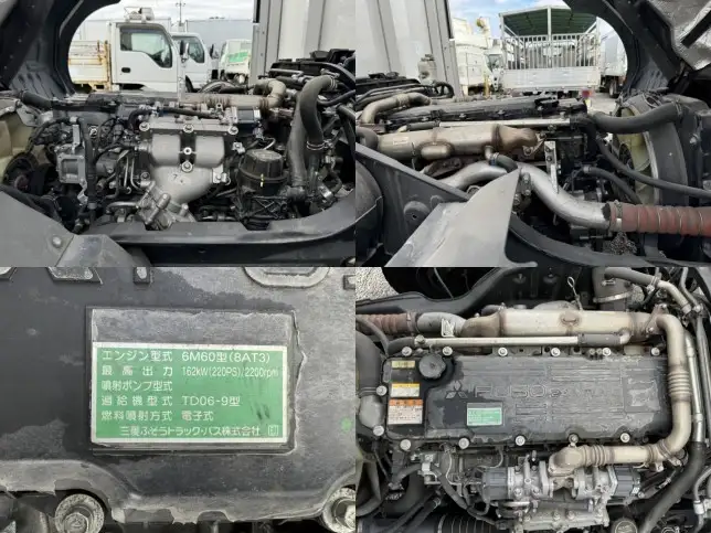 三菱 ファイター 中型/増トン ウイング パワーゲート エアサスの中古トラック画像18