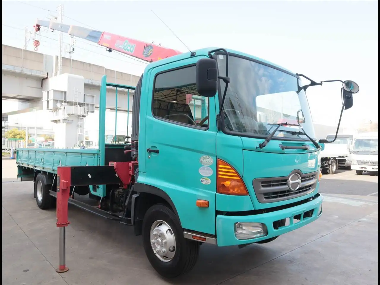 日野 レンジャー 中型/増トン クレーン付 4段 ラジコンの中古トラック画像2