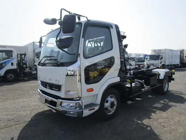 三菱 ファイター 中型/増トン アームロール ツインホイスト 2KG-FK72F の中古トラック【車両No.185288】