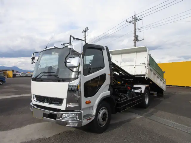 三菱 ファイター 中型/増トン ダンプ ローダー コボレーンの中古トラック画像6