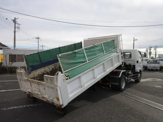 三菱 ファイター 中型/増トン ダンプ ローダー コボレーンの中古トラック画像8