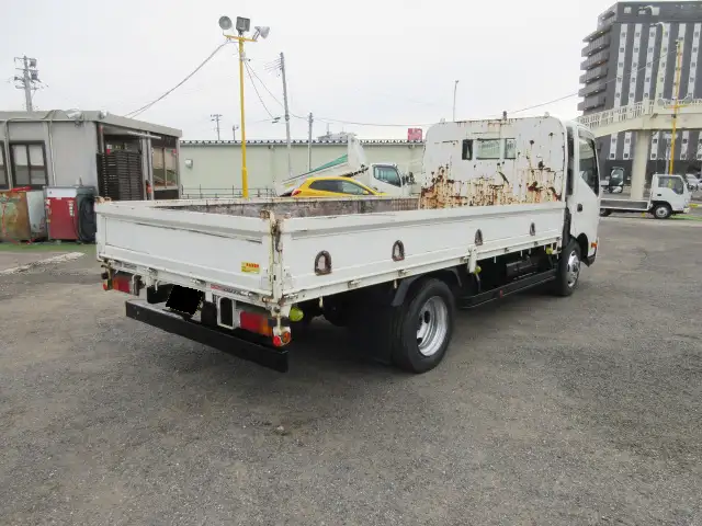 日野 デュトロ 小型 平ボディ 床鉄板 TKG-XZU710Mの中古トラック画像2