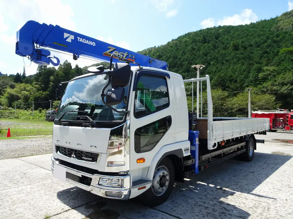 三菱 ファイター 中型/増トン クレーン付 4段 ラジコン｜画像1