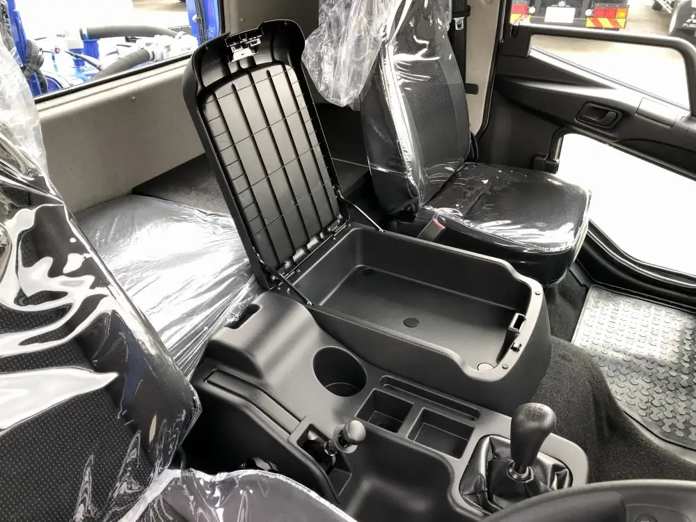 三菱 ファイター 中型/増トン 車両重機運搬 4段クレーン ラジコンの中古トラック画像8