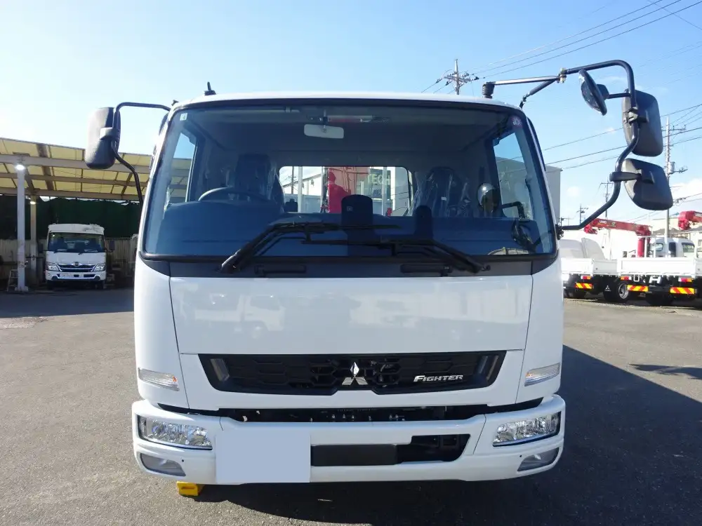 三菱 ファイター 中型/増トン 車両重機運搬 4段クレーン ラジコンの中古トラック画像2