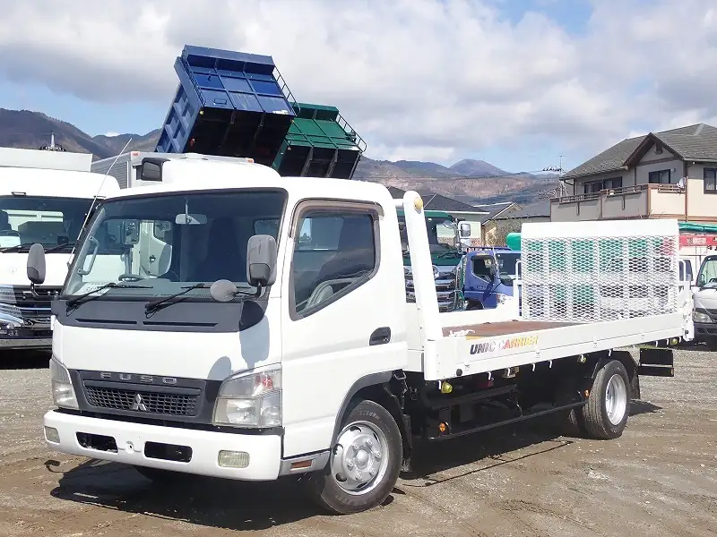 三菱 キャンター 小型 車両重機運搬 ラジコン ウインチ｜画像1