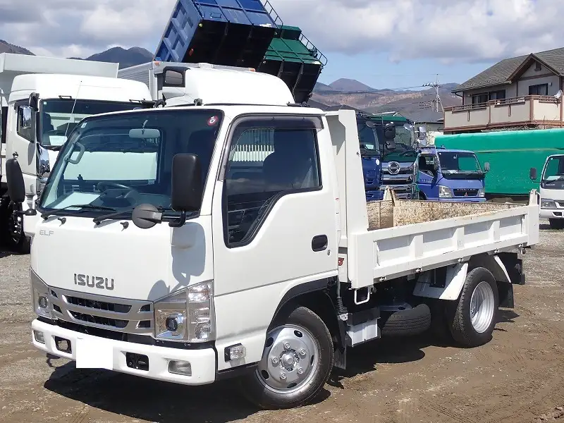 いすゞ エルフ 小型 ダンプ 強化 2RG-NJR88AN｜画像1