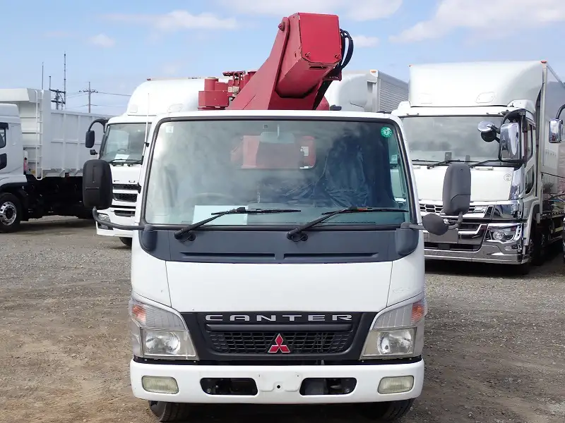 三菱 キャンター 小型 高所・建柱車 高所作業車 PA-FE73DBの中古トラック画像2