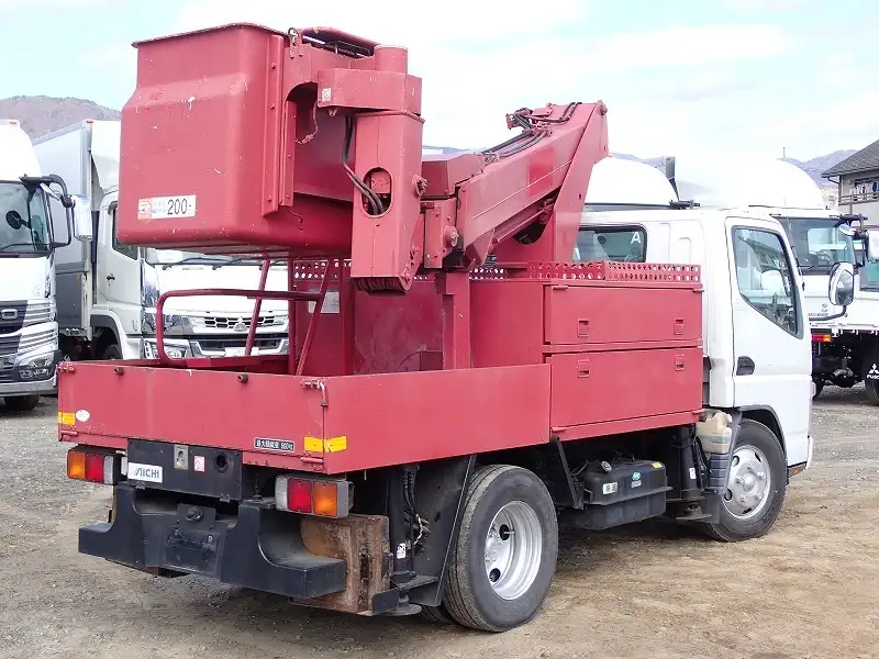 三菱 キャンター 小型 高所・建柱車 高所作業車 PA-FE73DBの中古トラック画像4