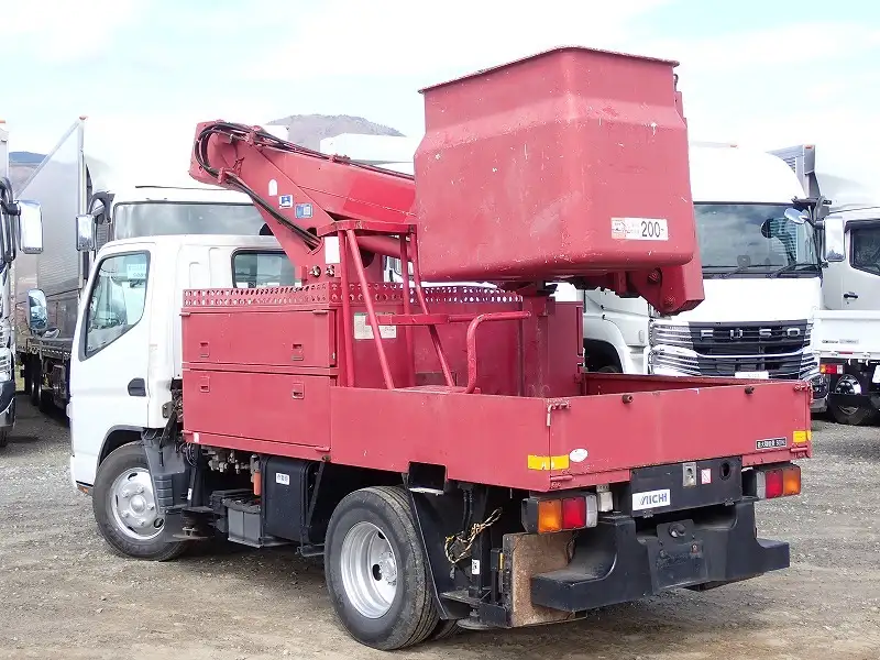 三菱 キャンター 小型 高所・建柱車 高所作業車 PA-FE73DBの中古トラック画像3