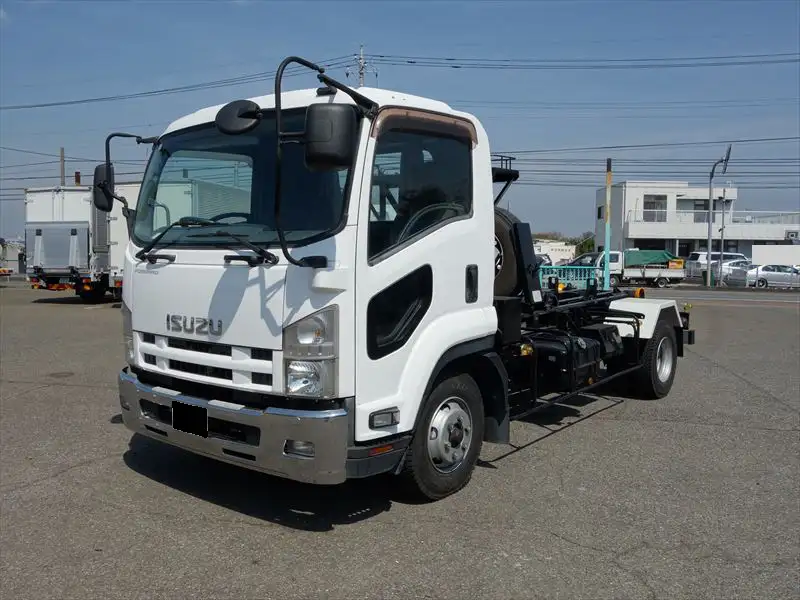 いすゞ フォワード 中型/増トン アームロール ツインホイスト TKG-FRR90S1｜画像1