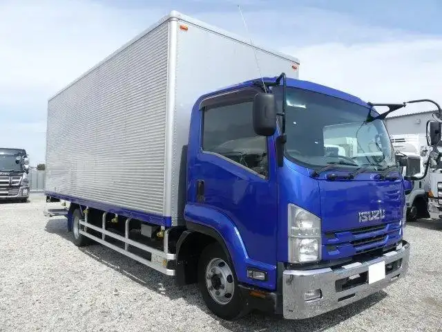 いすゞ フォワード 中型/増トン アルミバン パワーゲート TKG-FRR90S2の中古トラック画像2
