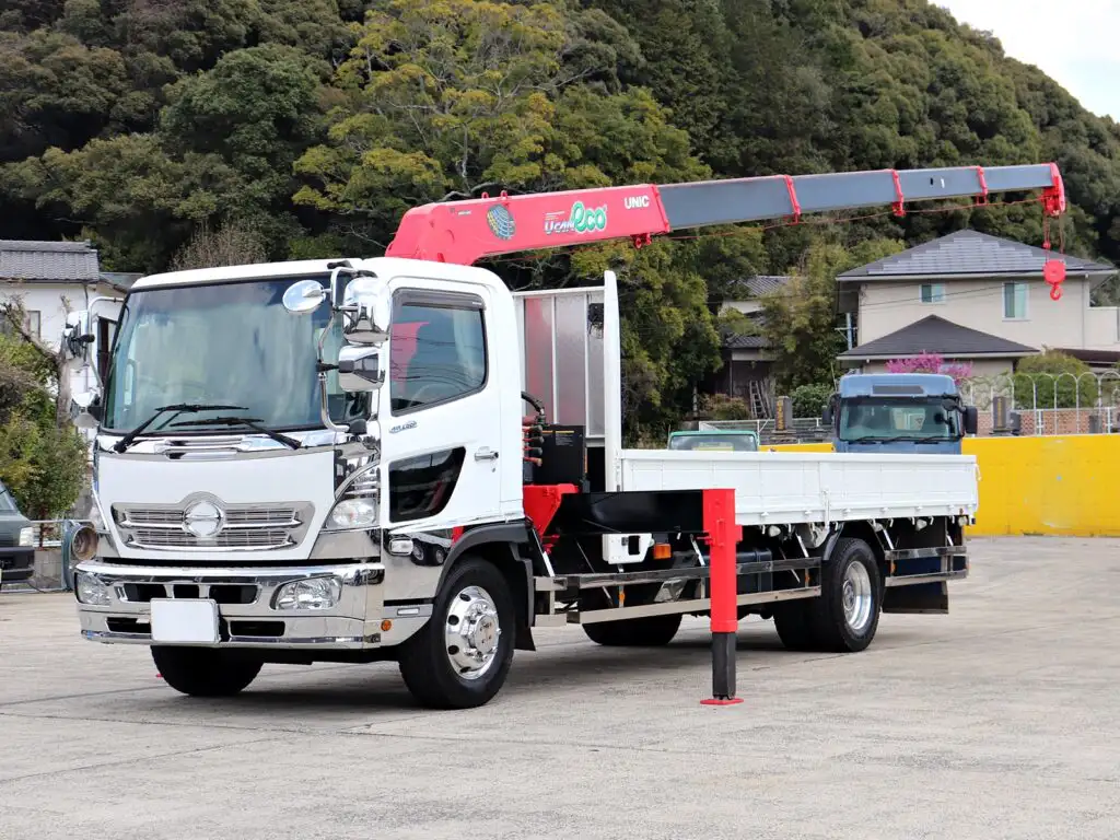 日野 レンジャー 中型/増トン クレーン付 5段 ラジコン｜画像1