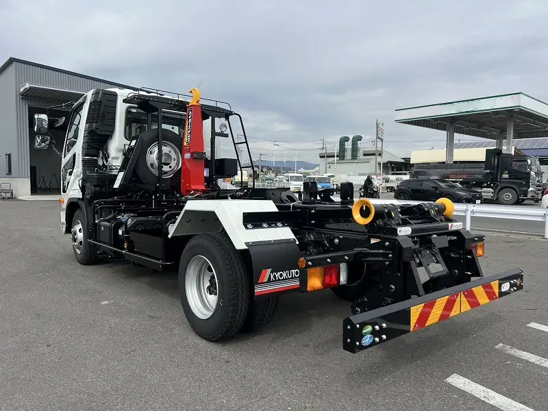 三菱 ファイター 中型/増トン アームロール ツインホイスト 2KG-FK72Fの中古トラック画像4