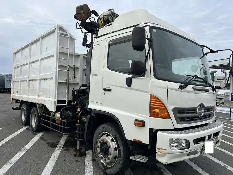 日野 レンジャー 中型/増トン クレーン付 ヒアブ ベッドの中古トラック画像5