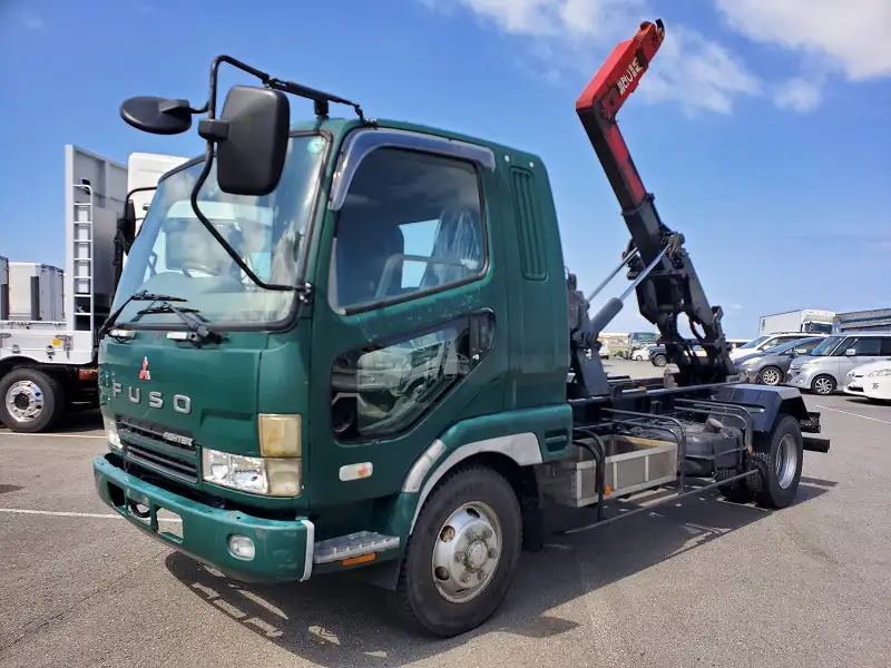 三菱 ファイター 中型/増トン アームロール ツインホイスト ベッドの中古トラック画像5