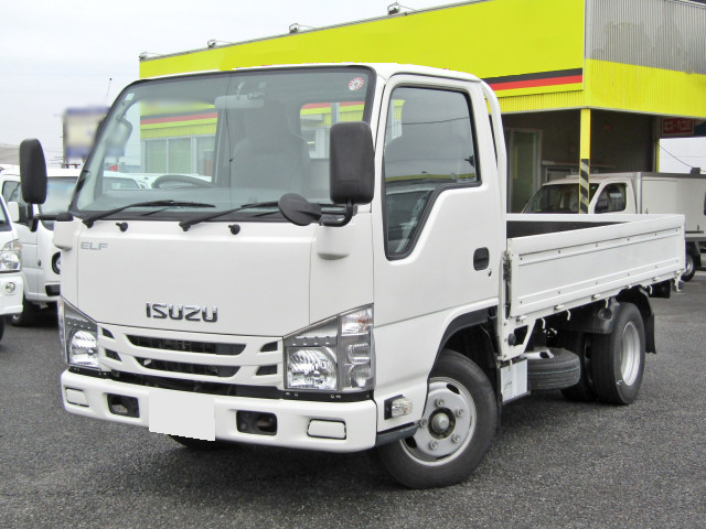 いすゞ エルフ 小型 平ボディ 10尺 TPG-NJR85A