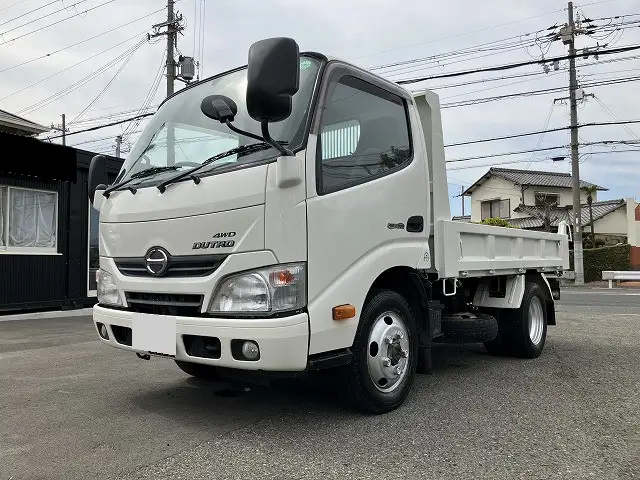 日野 デュトロ 小型 ダンプ 強化 TKG-XZU675Tの中古トラック画像1