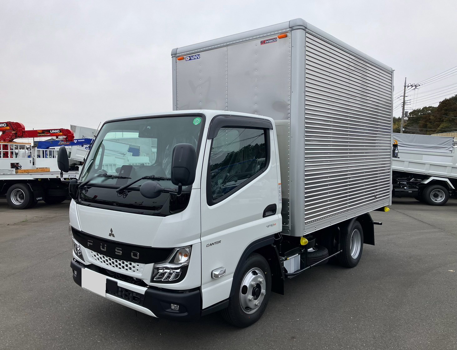 三菱 キャンター 小型 アルミバン 10尺 2RG-FBA20