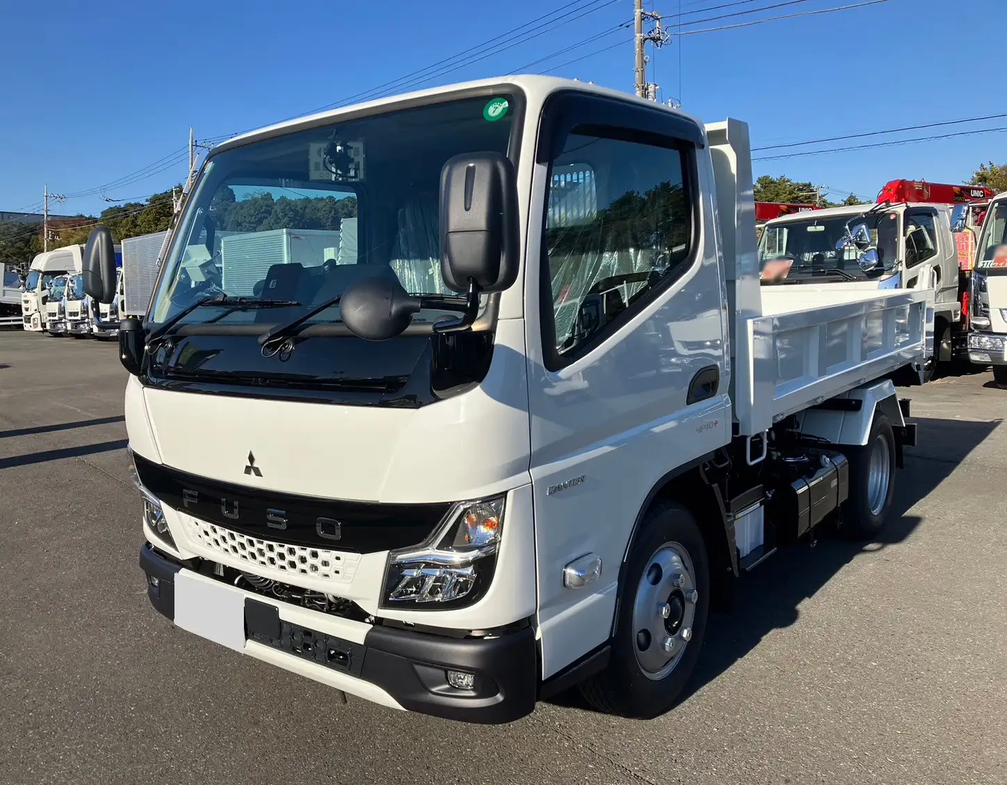 三菱 キャンター 小型 ダンプ ローダー 強化｜画像1