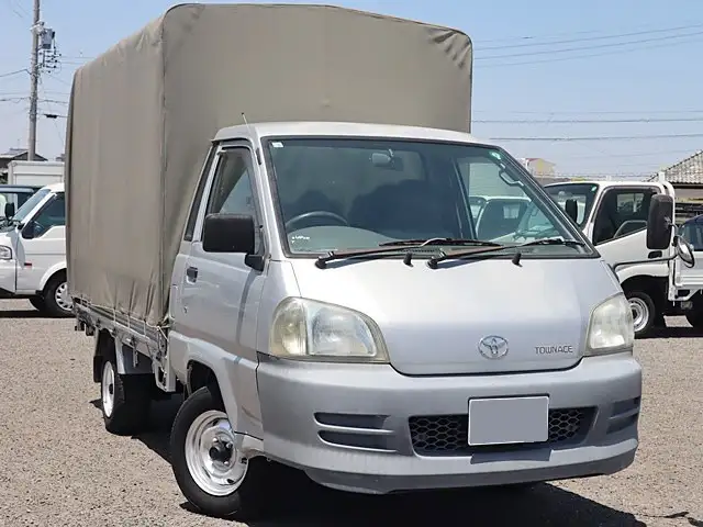 トヨタ タウンエース 小型 平ボディ 幌 GK-KM75の中古トラック画像2