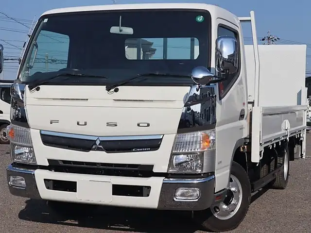 三菱 キャンター 小型 平ボディ パワーゲート TPG-FEB50の中古トラック画像1