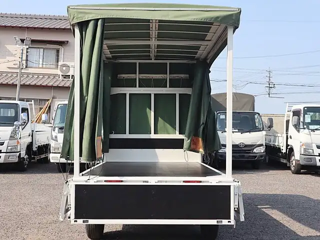 トヨタ トヨエース 小型 平ボディ 幌 ABF-TRY230の中古トラック画像9
