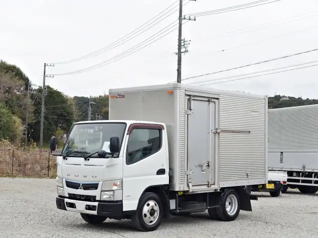 三菱 キャンター 小型 アルミバン サイドドア TPG-FBA50の中古トラック画像1